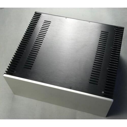 DIY Big class A aluminum amplifier enclosure chassis with heatsink 480*200*411mm