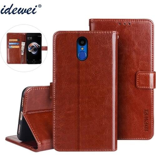 IDEWEI For Prestigio Muze E7 LTE Case Cover Luxury Leather Phone Case For Prestigio Muze E7 LTE Protective Flip Case Wallet Case