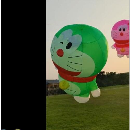Cometas infantiles new windsock flying kite big cat soft inflatable kite ripstop nylon fabric fun factory large kite wind sock