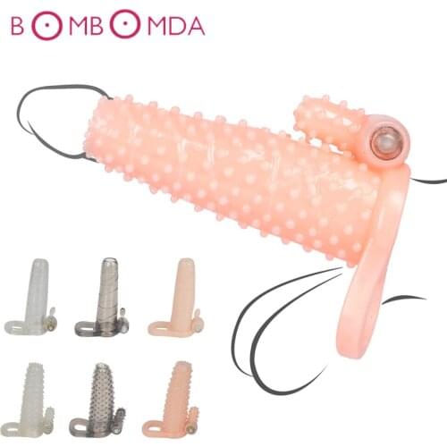 Men Vibrating Penis Ring Reusable Condoms For Male Penis Enlargement Extender Intimate Goods Dick Cock Penis Sleeve Penis Ring