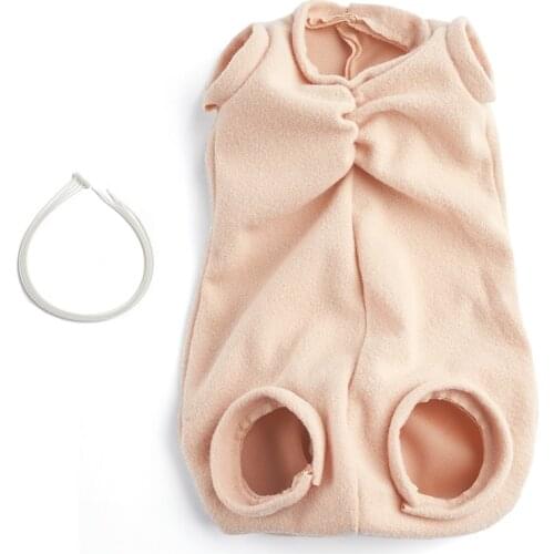 ADFO DIY Doll Kit Cloth Body 17 Inches 22.5 Inches 23 Inches Reborn Baby Parts Toy