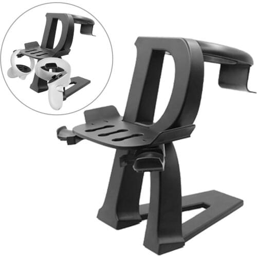 2020 New VR Stand Holder Storage Rack Set For Oculus Quest 2 VR Headset And Wireless Controller For Oculus Rift S Rift Quest Hot