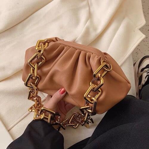 Luxury Handbags Women Bags Designer Dumplings Package Simple Solid Color Fashion Trend Wild Personality Shoulder Bag Purse