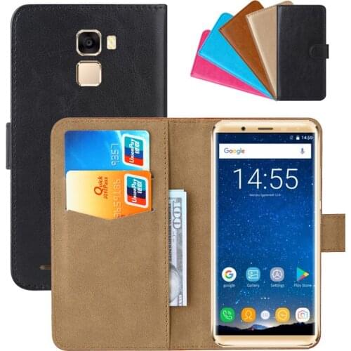 Luxury Wallet Case For Oukitel K5000 PU Leather Retro Flip Cover Magnetic Fashion Cases Strap