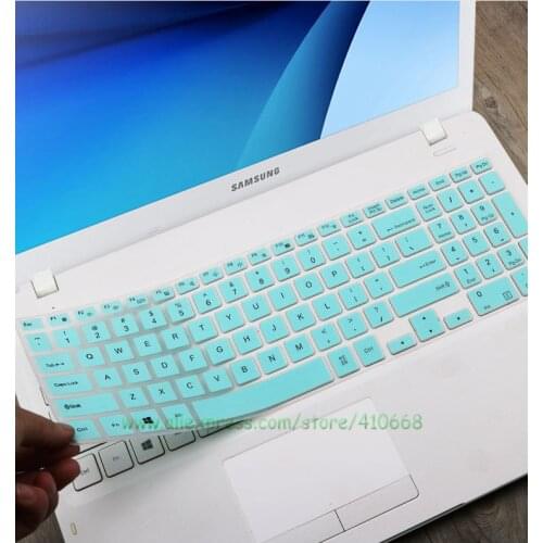 Silicone keyboard Cover Skin Protector For Samsung Essentials E20 E30 NP350XAA 15.6 inch 500R5K 500R5H 551XAA NP530E5M NP 550XAA
