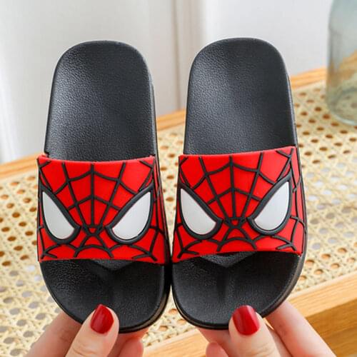 Disney spring and summer new childrens sandals and slippers non-slip wear-resistant indoor bathroom outdoor beach cute cartoon