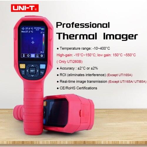 UNI-T UTi220B Thermal Imager handheld USB Connection Infrared Imaging Camera Real-Time Detectio 2 Meter Drop Durability