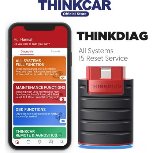 ThinkDiag diagnostic scanner full systems diagnostic tool ECU Coding active test obd2 scanner pk x431 easydiag 3.0