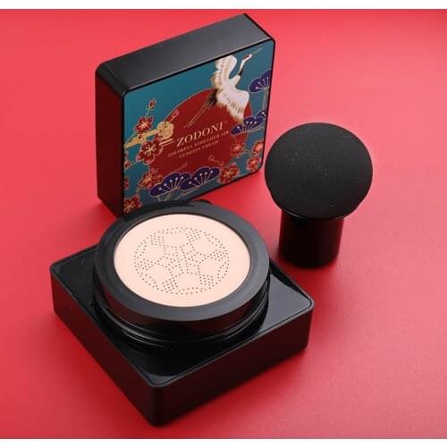Mushroom Air Cushion BB Leopard Print Concealer Isolation Brightening Water Sense Collagen Cream Cosmetics Beauty Tool Make Up