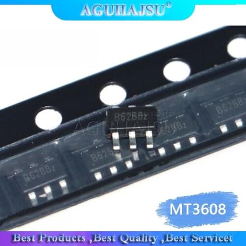 10PCS MT3608 SOT23 FM3608 3608 SOT23-6
