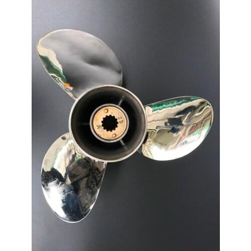 11-1/8x13 For 40HP-50HP Parsun Propeller 4stroke 13 tooth parsun outboard boat motors stainless steel propeller