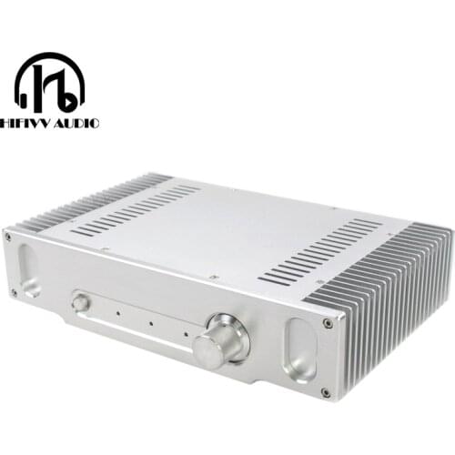 Hifivv audio Aluminum case 3407 Full Aluminum Amplifier case HD1969 amplifier Chassis 335*75*207mm