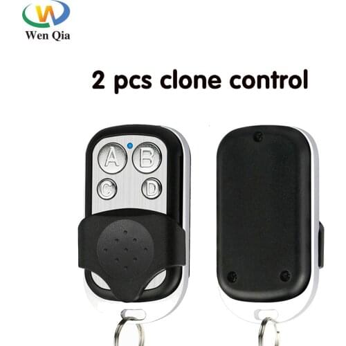 433MHZ Duplicator Remote Control 4 Buttons Copy Universal Garage Gate Door Opener Remote Control Clone Cloning Code Car Key