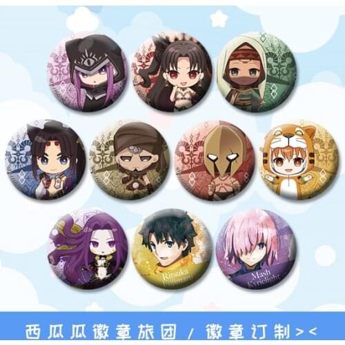 58mm Fate Grand Order fgo Ritsuka gilgamesh Badges Brooch Icons