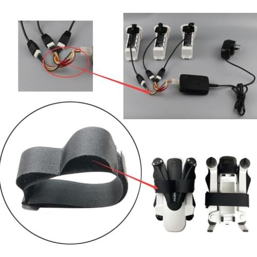 Hubsan Zino H117S RC Drone Quadcopter Spare Parts 3 in 1 charging line and Propeller belt