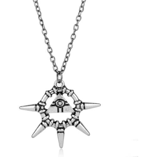 Game 3D Yu Gi Oh Cosplay Pyramid Egyptian Eye Of Horus Yu-Gi-Oh Necklace Anime Millenium Pendant Jewelry Toy Cosplay Party Gift