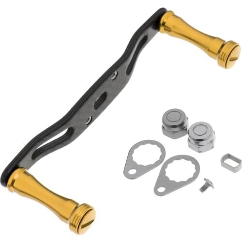 Metal 2 Bearings Baitcasting Reel Handle Fishing Reel Rocker For S/D/A Reels