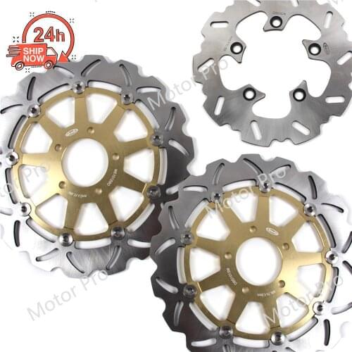 For Suzuki GSXR 600 1997 - 2003 Front Rear Brake Disc Disk Rotor Set Motorcycle GSX R GSX-R GSXR600 1998 1999 2000 2001 2002