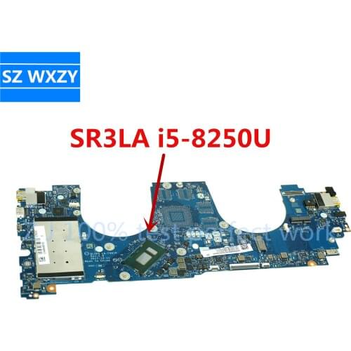 For Lenovo YOGA 730-15IKB Laptop Motherboard With SR3LA i5-8250U CPU 8G RAM FRU 5B20Q96474 LA-F661P DDR4 100% Tested Fast Ship
