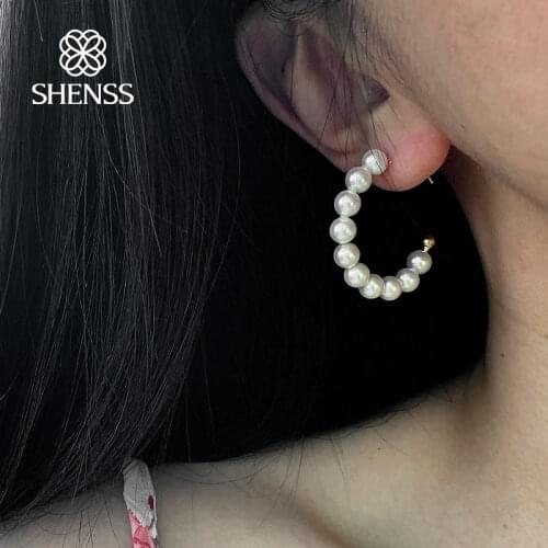 SHENSS Earrings Rings