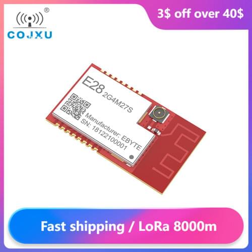 E28-2G4M27S SX1280 Wireless Module 2.4G 27dBm SPI Ranging Positioning LoRa Wireless Transceiver Long Range 8000m