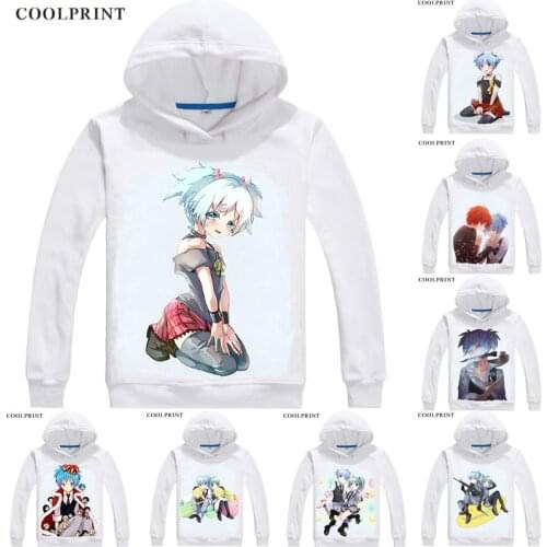 Assassination Classroom Ansatsu Kyoushitsu Hoodie Hooded Hoodie Anime Manga Koro-Sensei Q! Shiota Nagisa Class 3-E Cosplay Shirt