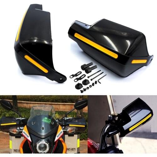 Motorcycle Hand Guards Motorcross Dirt Bike Handguard Scooter Windscreen Driving Falling Hands Protection 7/8" 22mm bar