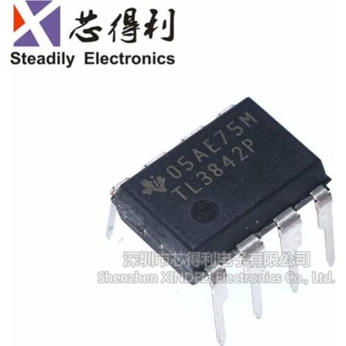 10pcs/lot Tl3842p Dip-8 3842 Switching Power Supply Pulse Width Modulation Circuit Brand New & Original