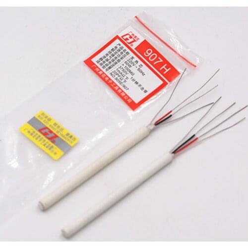 2 pcs 907H 220v 60w Adjustable Constant Temperature NO. 907 905E Soldering Iron Core Heater free shipping