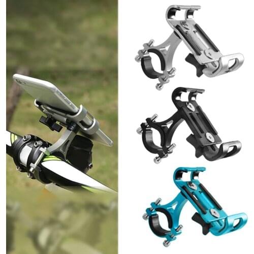 360 Degree Rotatable Bicycle Mobile Phone Holder Mountain Bike Handlebar Phone Stand Phone GPS Navigation Support Bracket