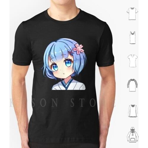 Baby Rem T Shirt Cotton Men Diy Print Rem Anime Kawaii Anime Girl Loli