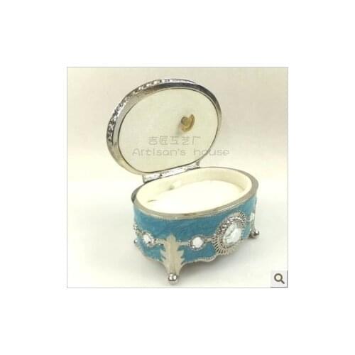 Exquisite Japanese goods end hardware jewelry Musical Jewelry Box Christmas gift birthday gift gifts to the Qixi Festival