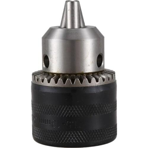 Key Type 1.5-13mm Capacity B16 Tapered Bore Drill Chuck