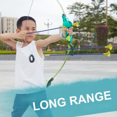 Sweet Gift Set Childrens Toys Children Shooting Archery Toys Gifts for Boys 1 Set of Children Outdoor Bow and Arrow Kit