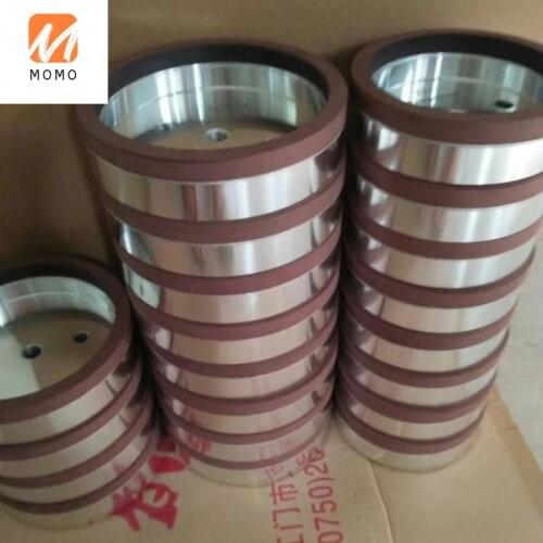 Upgraded sharp black resin bond diamond grinding wheel for flat glass for ZXM, ENKONG, BAVELLONI