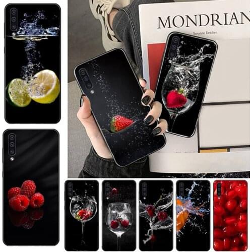 Fashion cool fruit design Phone Case For Samsung galaxy S 7 8 9 10 20 edge A 6 10 20 30 50 51 70 note 10 plus