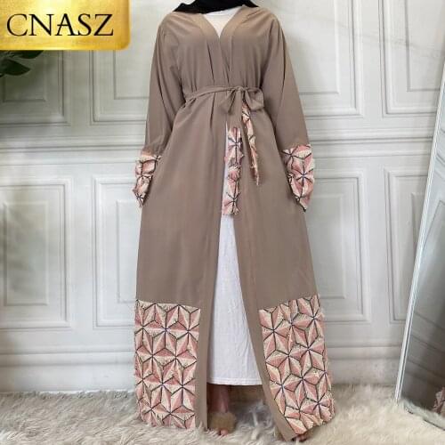 New Muslim Abaya For Women Modest Abaya Dubai New Fashion 3D Tassel Robe Kaftan Turkish Islamic Clothing Arabic Kimono Cardigan