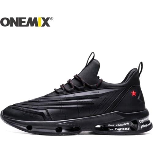 ONEMIX Men Casual Shoes Running 2019 Bullet Technology Style Comfortable Lightweight Jogging Training White Sneakers for Men