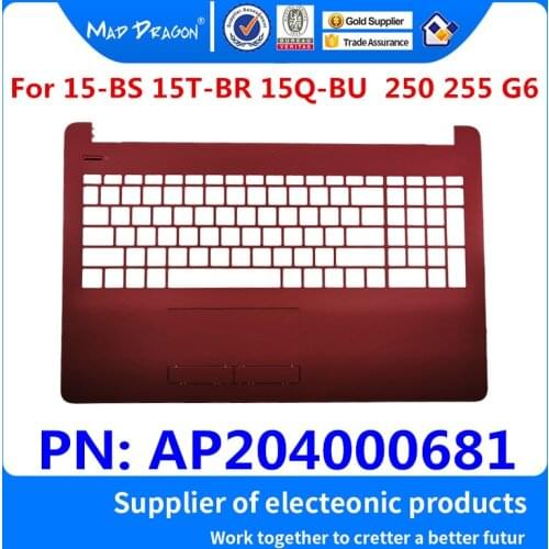 NEW original laptop Palmrest Top Cover Upper Case red C shell HP 15-BS 15T-BR 15Q-BU 15T-BS 15-BW 250 G6 AP204000681