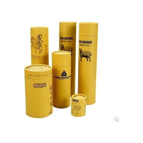 Pink round cylinder baby Shower gifts box Party gifts box