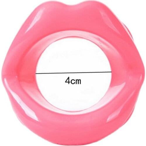 Hot Adult Sex Bondage Female Open Mouth Sissy Lip Style Ring Gag Sex Doll Game Toy Pink Sex Products