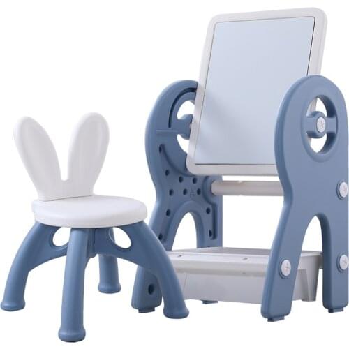 Children table chair thickened child back chair safety seat kindergarten student chair plastic stool