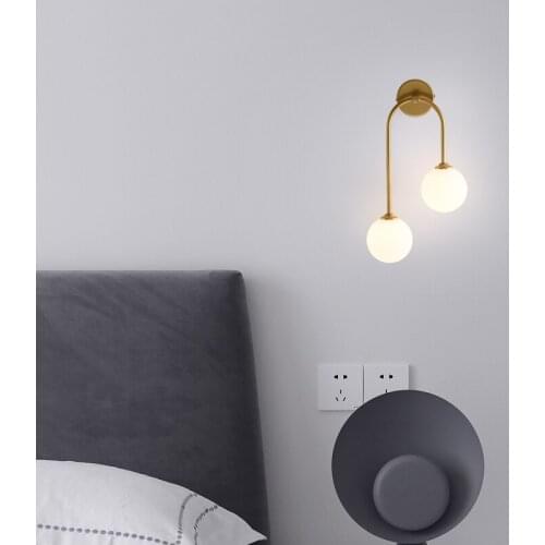 Interior wall decoration lamp room bedroom corridor living room wall lamp hanging on the wall of the room