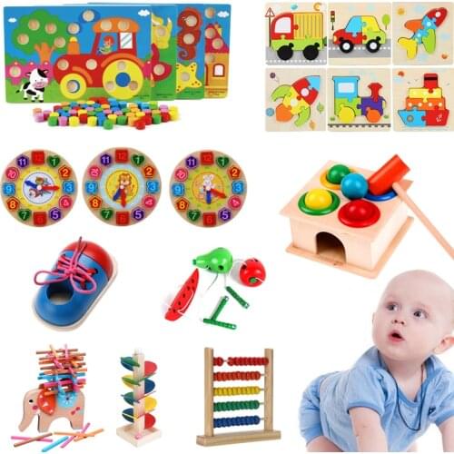 1Piece Kids DIY Eva Clock Learning Education Fashion Toddler Lacing Shoes Montessori Kids Wooden Toys Children Toys