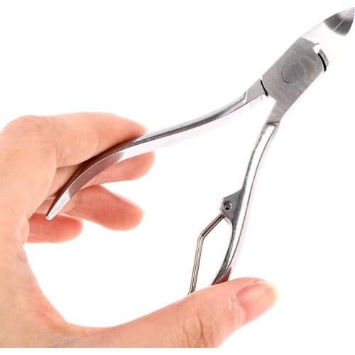 1PC Professional Stainless Steel Toe Nipper Nail Clipper Cutter Ingrown Pedicure Tool