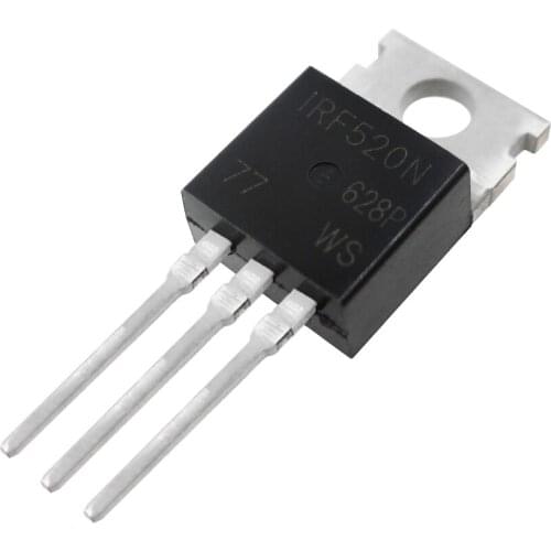 10pcs/lot IRF520 IRF520N IRF520NPBF N-channel TO-220 100V new original