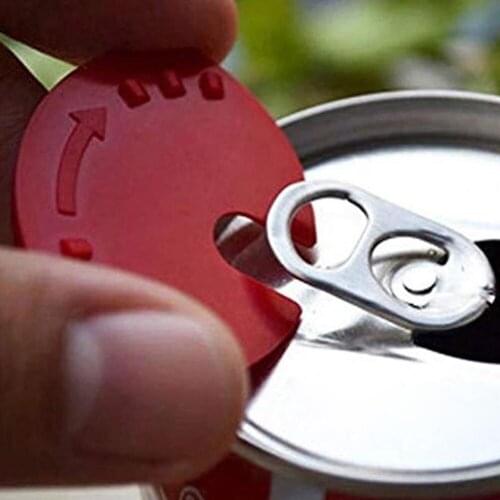 5pcs Convert Portable Soda Savers Tops Can Cap Household Beverage Can Lid Dust Free Protector Sealer Accessories Random Color