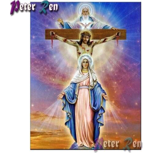 5d Diamond Painting Jesus religious cross Embroidery Diy full Square/round Mosaic Picture Rhinestone Home Decoration