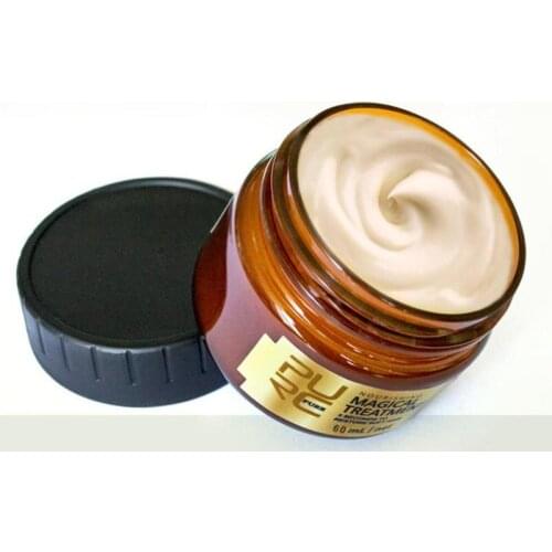 60ml Magical Treatment Keratin Repair Hair Mask Tonic Damage 5 Seconds Restore Soft Hair Deep Hair Conditioner Scalp Treatment