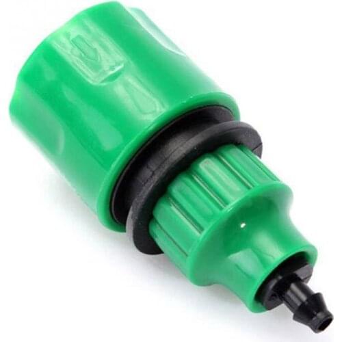 Fast Coupling Adapter Drip Tape For Irrigation Hose Connector With 1/4 "barbed Connector Garden Irrigation Tools
